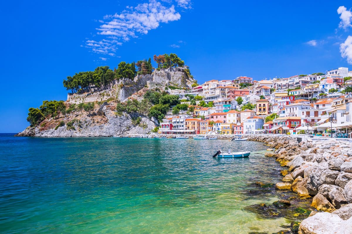 Waterfront town of Parga