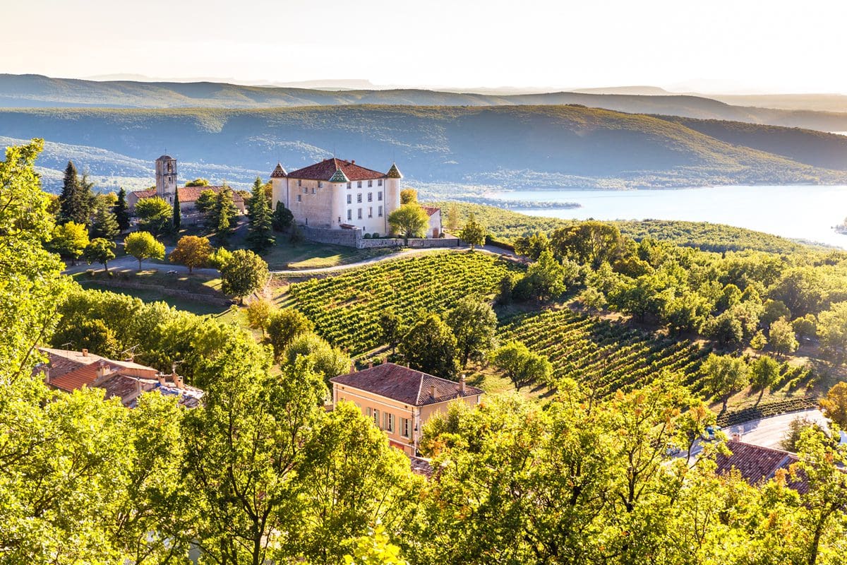 Aiguines village, Provence