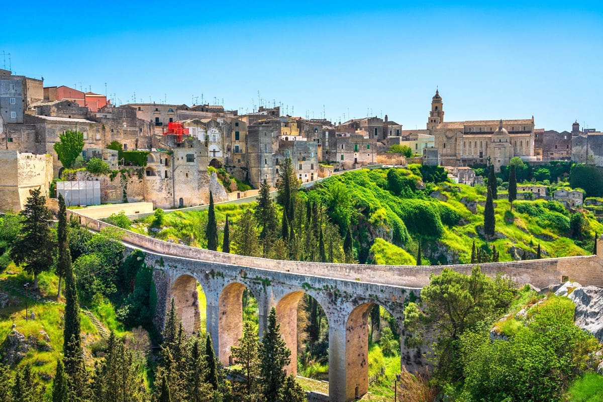 Ancient town of Gravina in Puglia