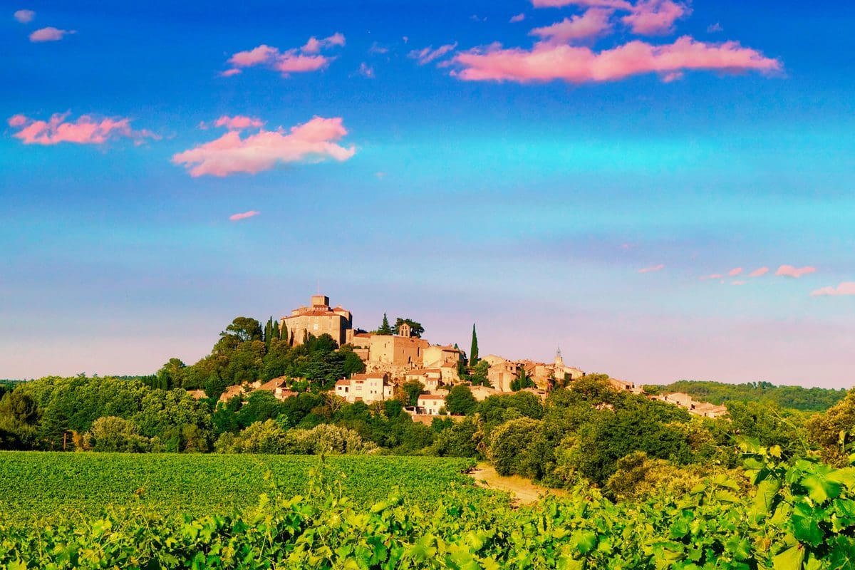 Ansouis village, Provence
