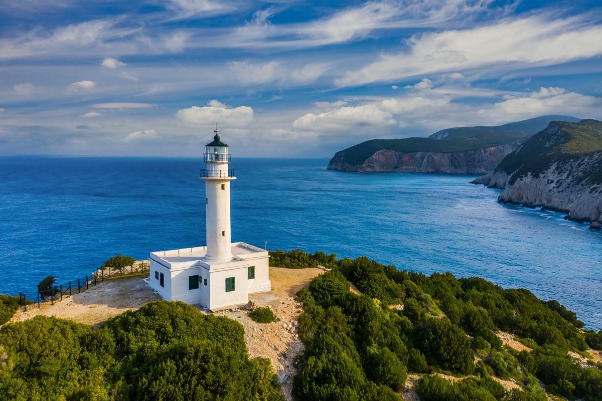 Cape Lefkada lighthouse