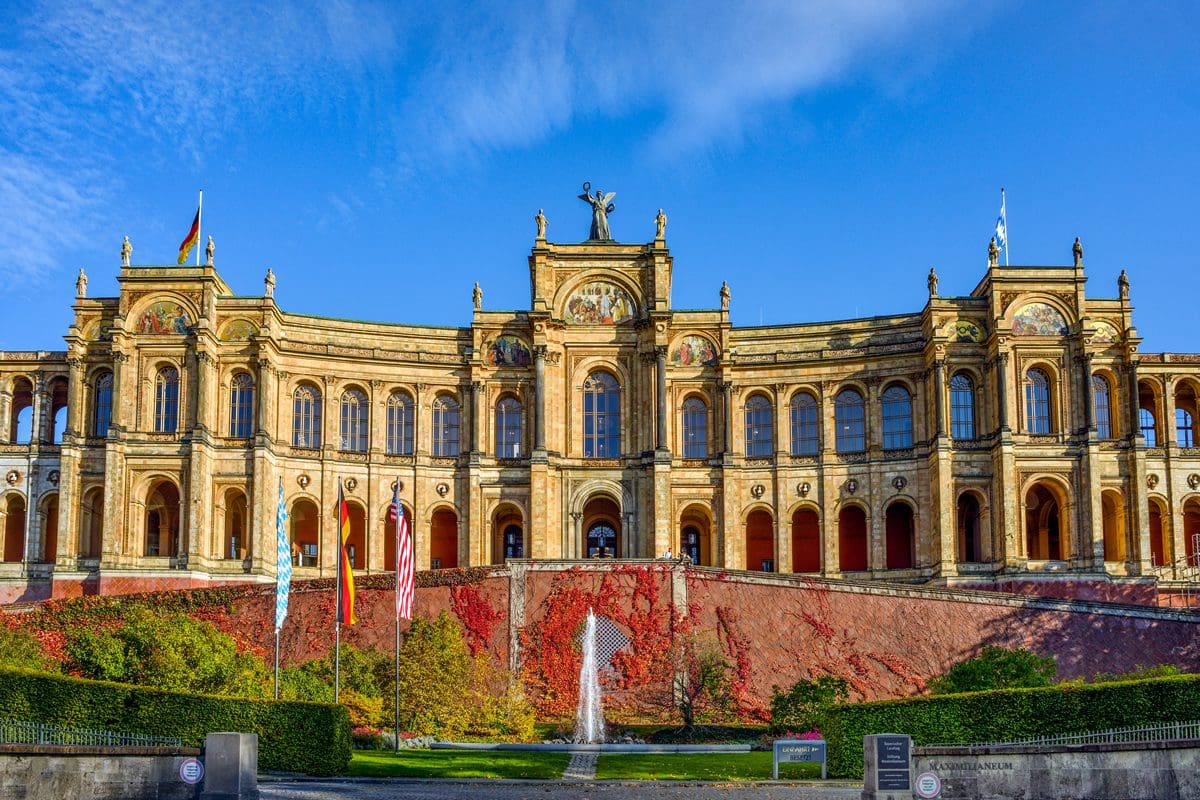 Maximilianeum building of the Bavarian Parliament