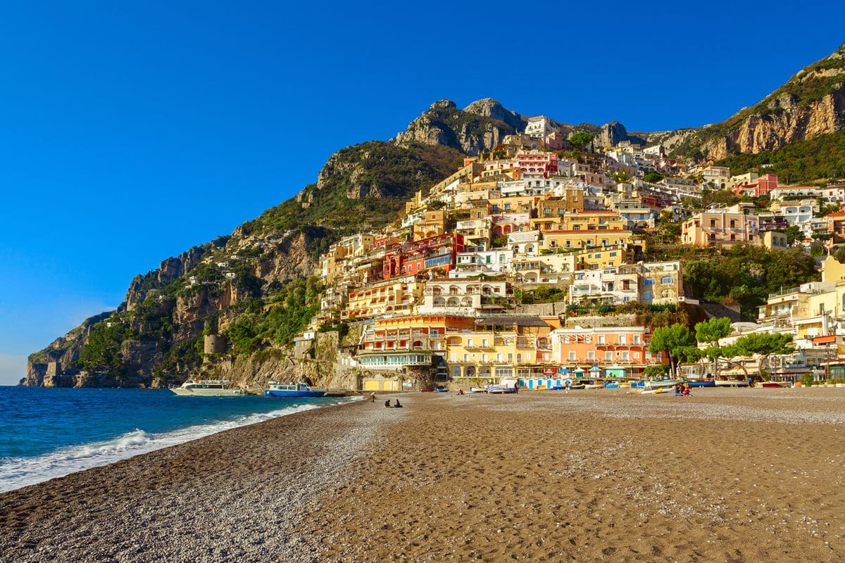 Positano coast view