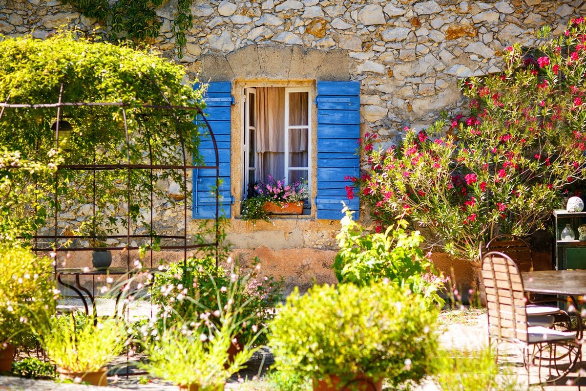 Traditional village home in Provence, France