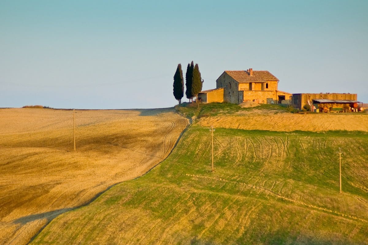 Tuscan farmhouse