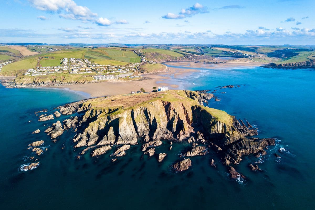 Burgh Island, Bigbury-on-Sea on Devon's south coast
