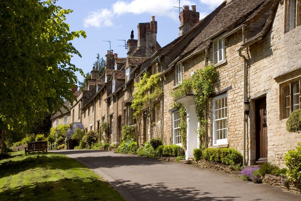 Row of houses, Burford, Oxfordshire