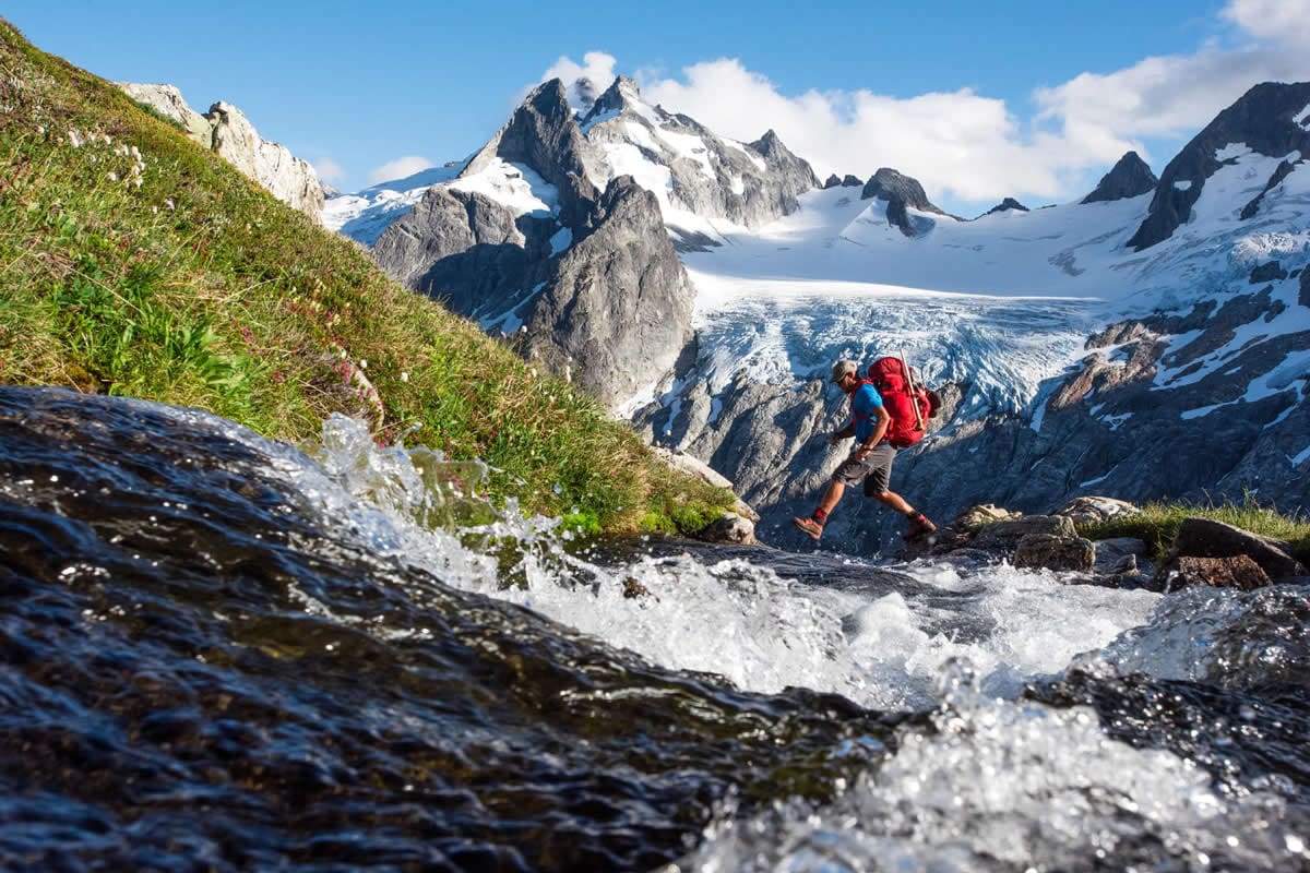 Hiking the Glacier Peak wilderness - Washington State Tourism/Jason Hummel Photography