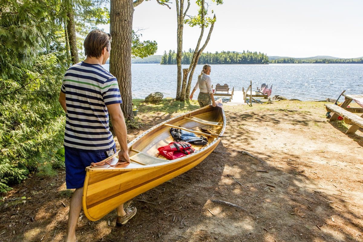 Lake Wentworth in Wolfeboro, New Hampshire