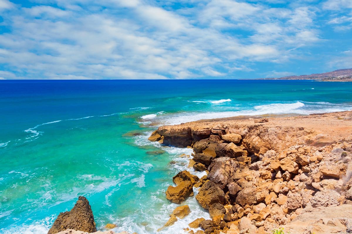 Sea view in Paphos, Cyprus
