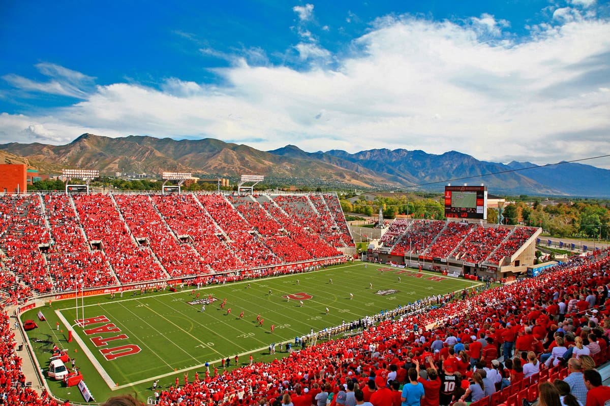 University of Utah Football – Visit Utah/Steve Greenwood