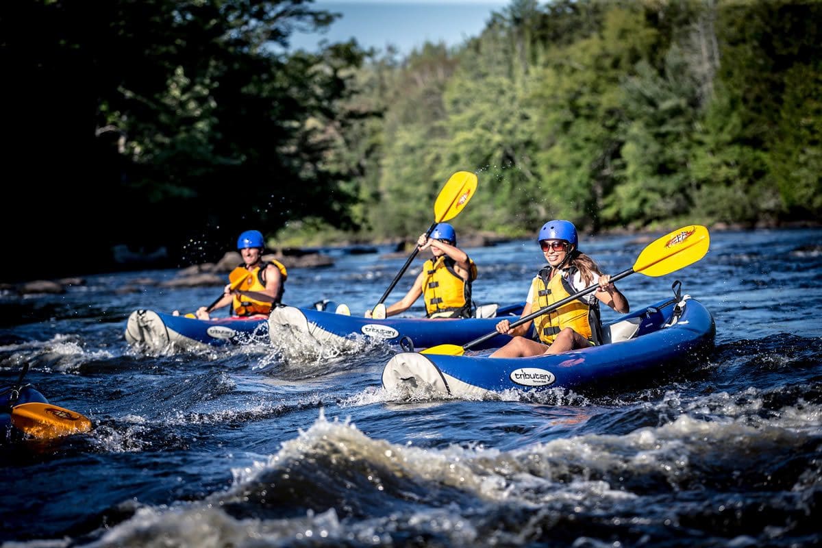 Whitewater rafting on the Androscoggin River - New Hampshire Travel & Tourism