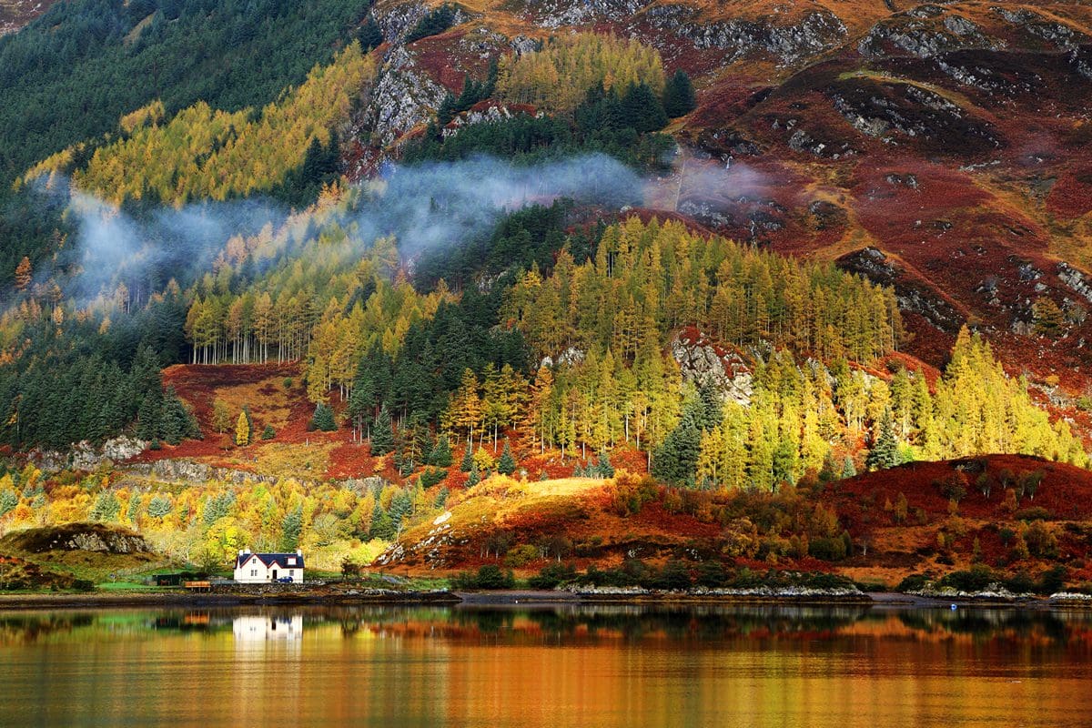 Autumn colours in the Scottish Highlands