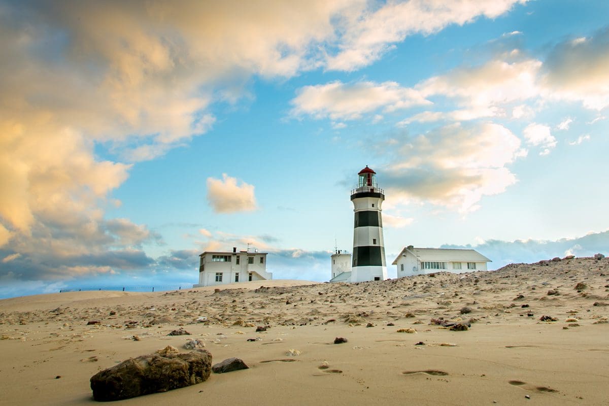 Cape Recife Lighthouse in Gqeberha (Port Elizabeth)
