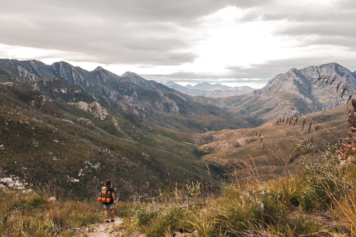 Hiking in Witfontein Nature Reserve, Garden Route