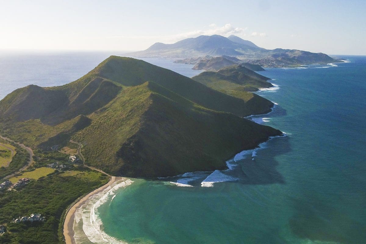 Aerial view - St Kitts Tourism