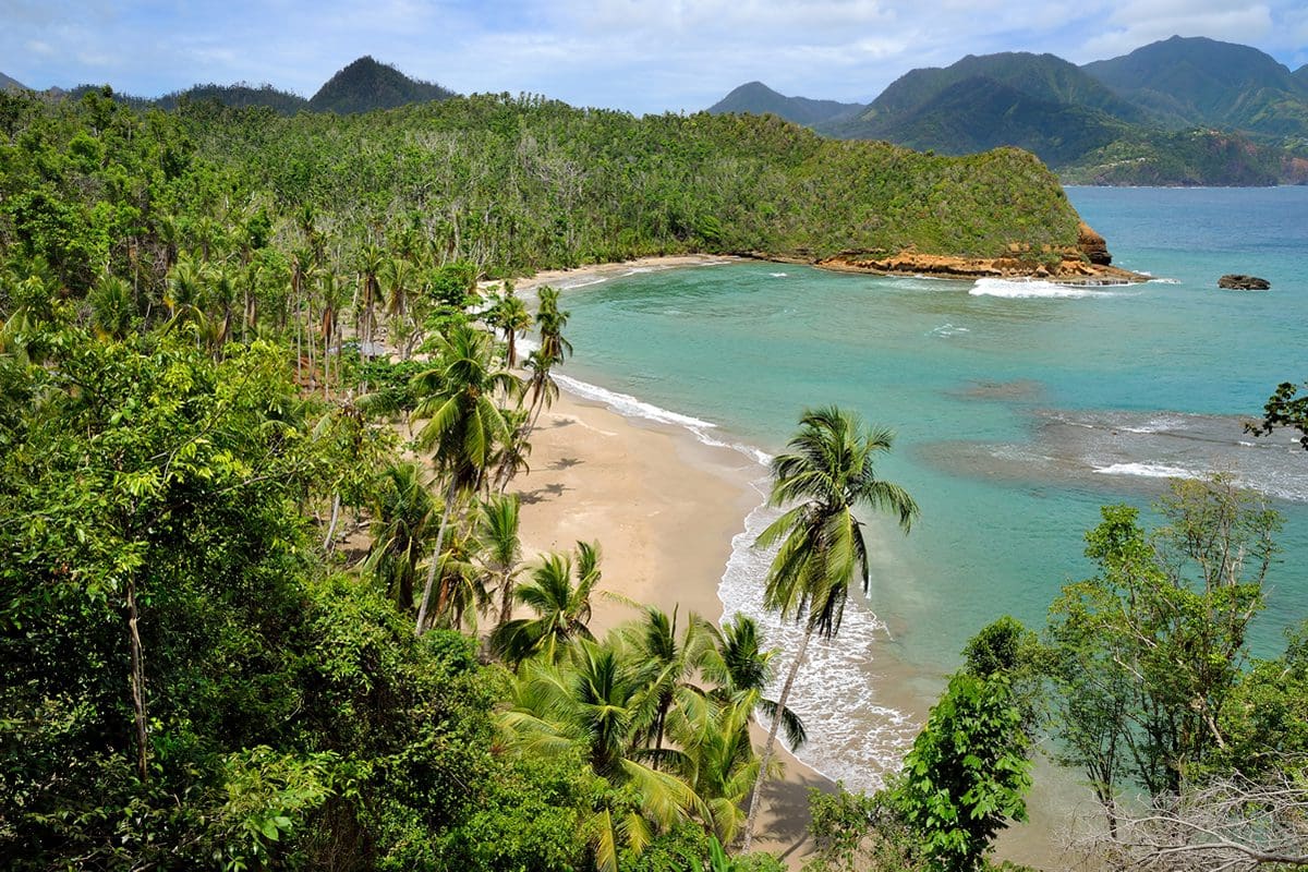Batibou Beach, northern Dominica