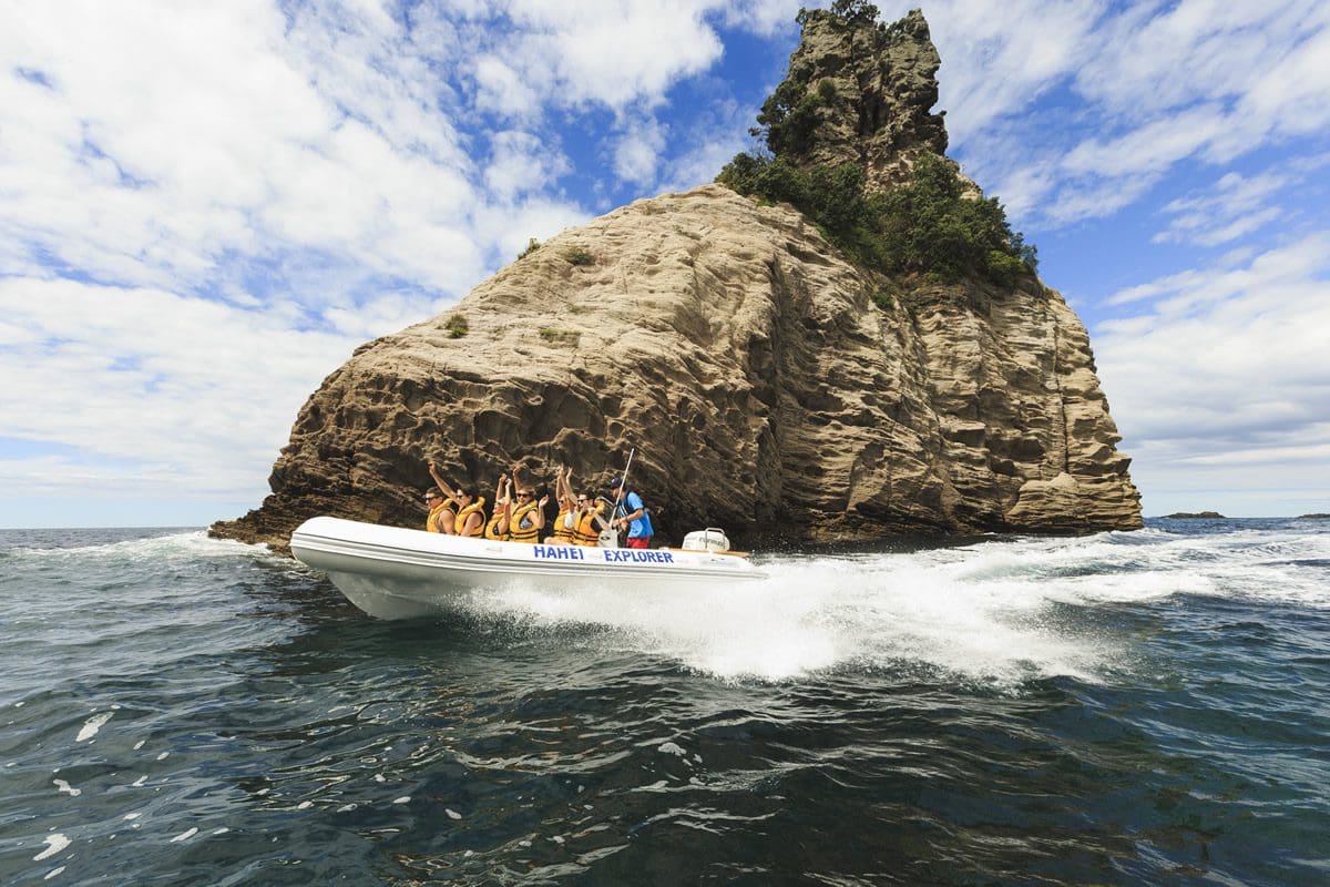 Cathedral Cove, Coromandel boat trip