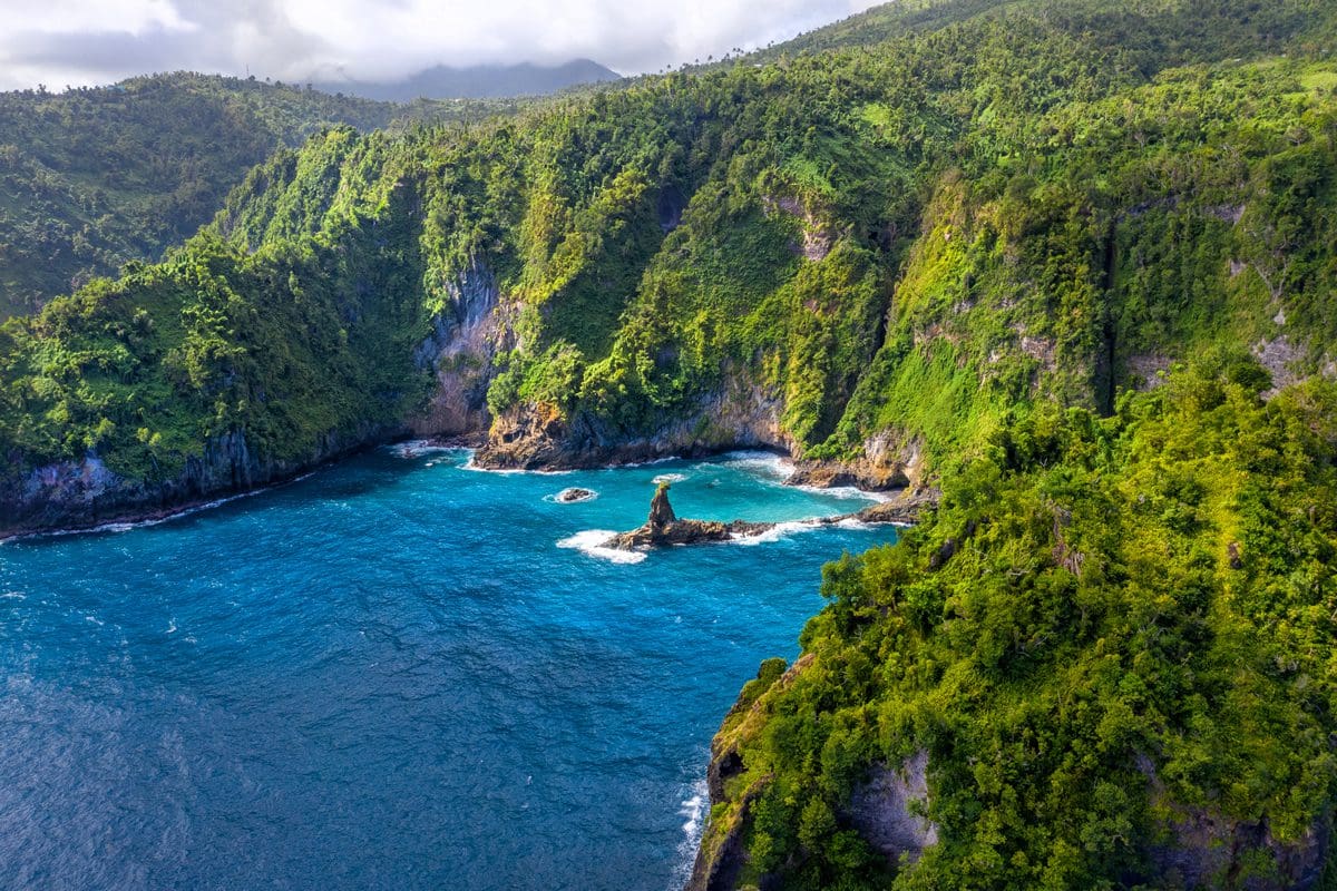 Glassy Point, eastern Dominica
