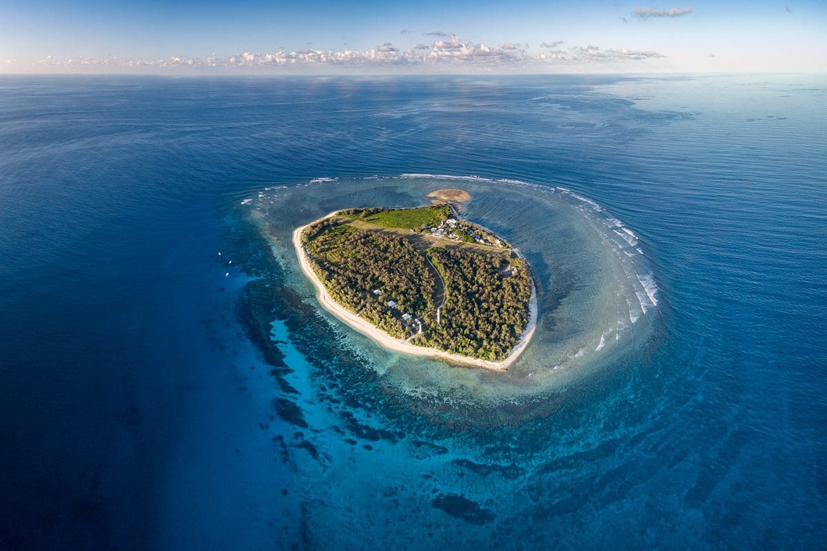 Lady Elliot Island aerial view
