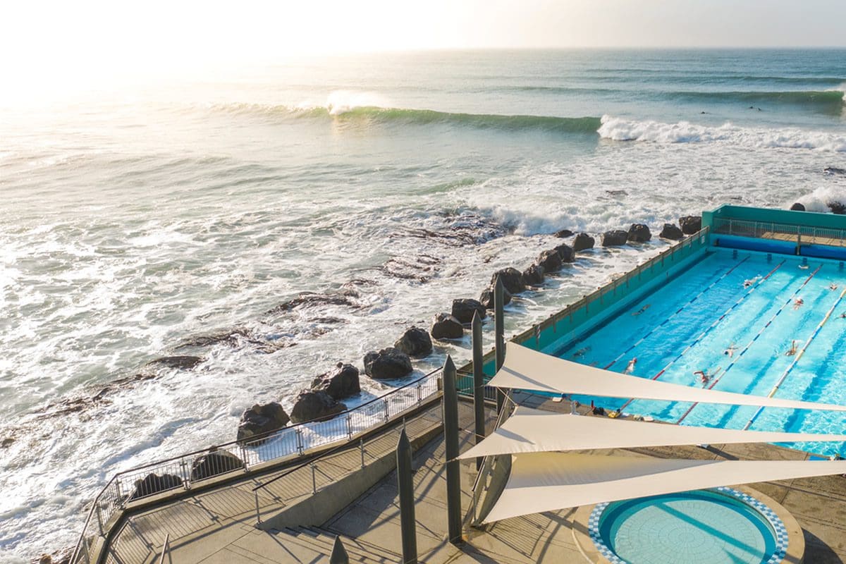 St Clair Lido in Dunedin, New Zealand