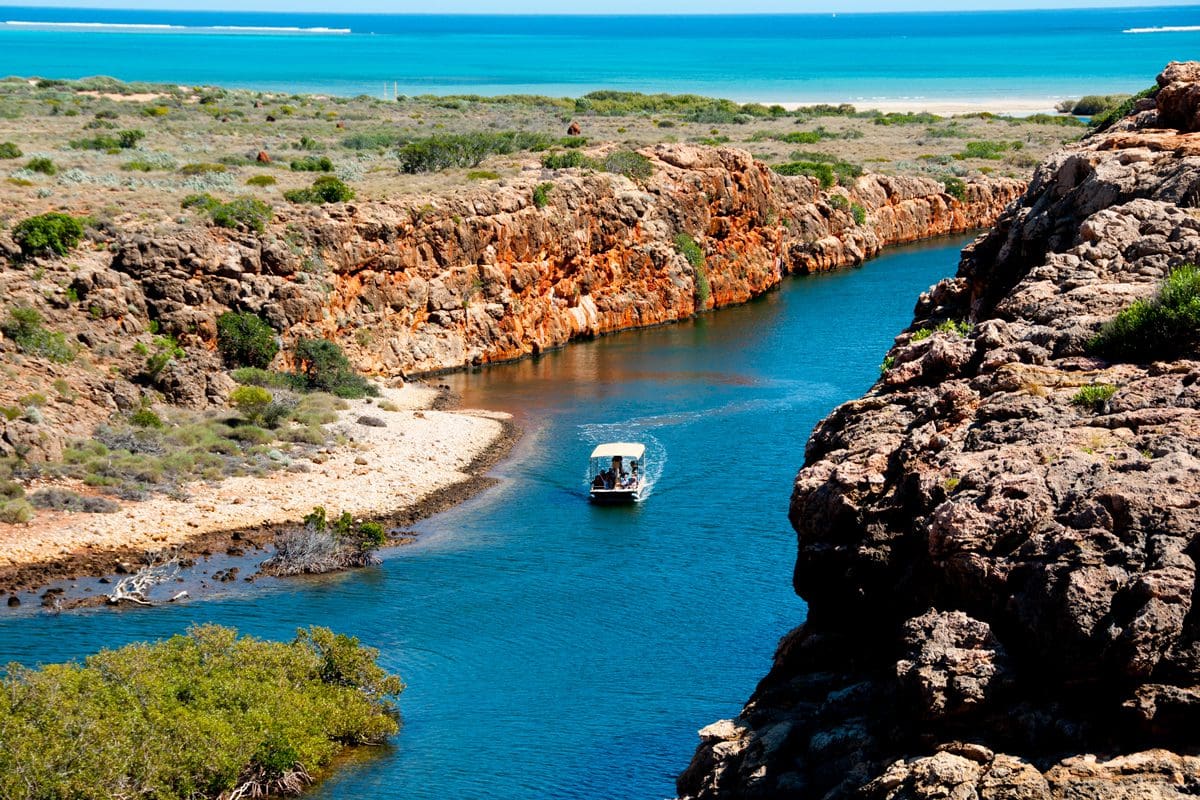 Yardie Creek Gorge, Exmouth in Australia
