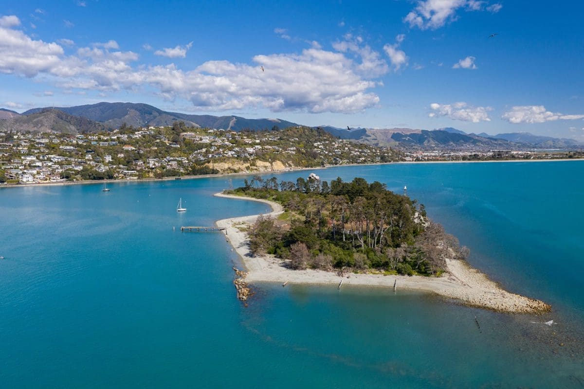 Haulashore Island and City - Nelson Tasman NZ
