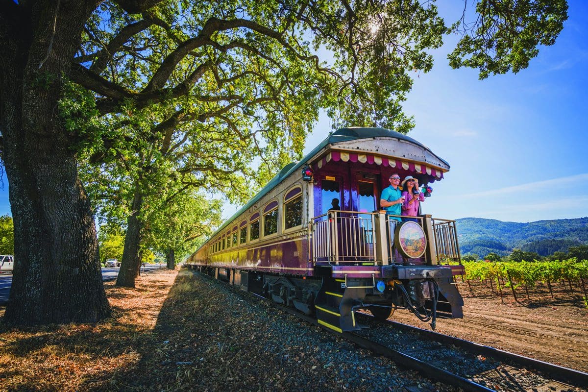 Iconic Napa Valley wine train - Visit California/David H. Collier