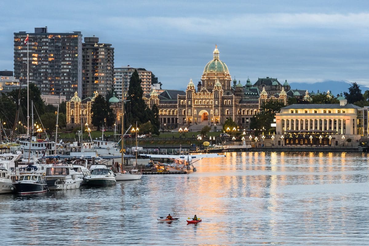 Inner Harbour, Victoria, Vancouver Island - Destination BC/Reuben Krabbe