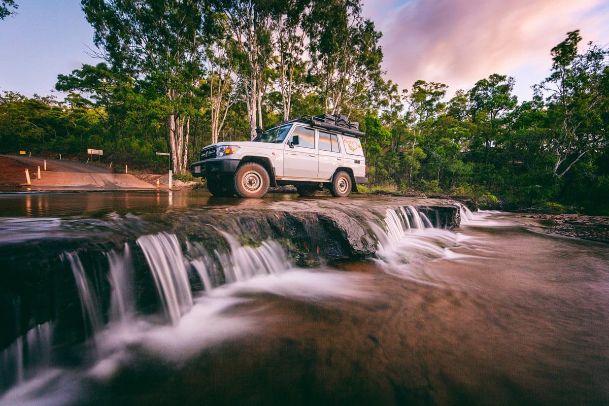 Crossing Isabella Creek, Cape York - Tourism Tropical North Queensland