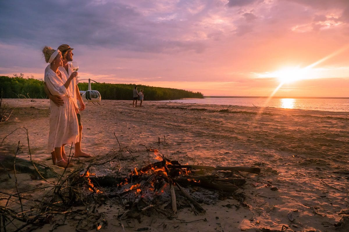 Tiwi Island Retreat sunset - Tourism NT/Mark Fitz