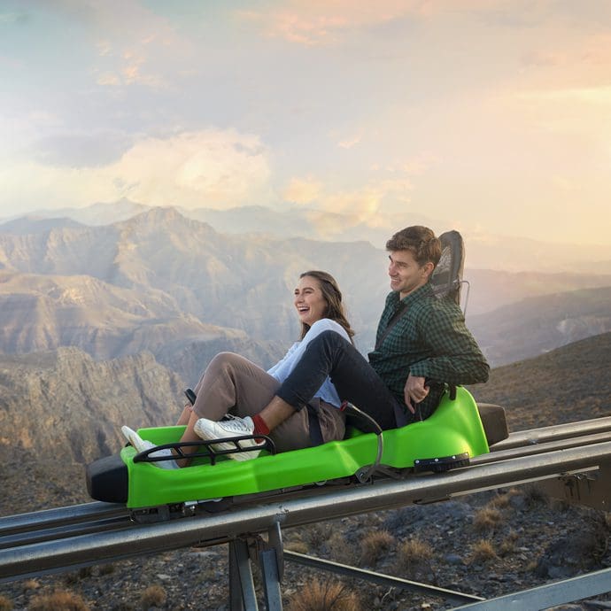 Jais Sledder - Ras Al Khaimah Tourism