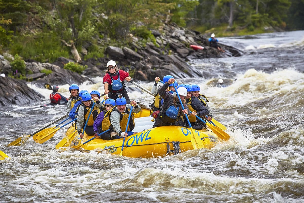 Ottawa River rafting - Owl Rafting