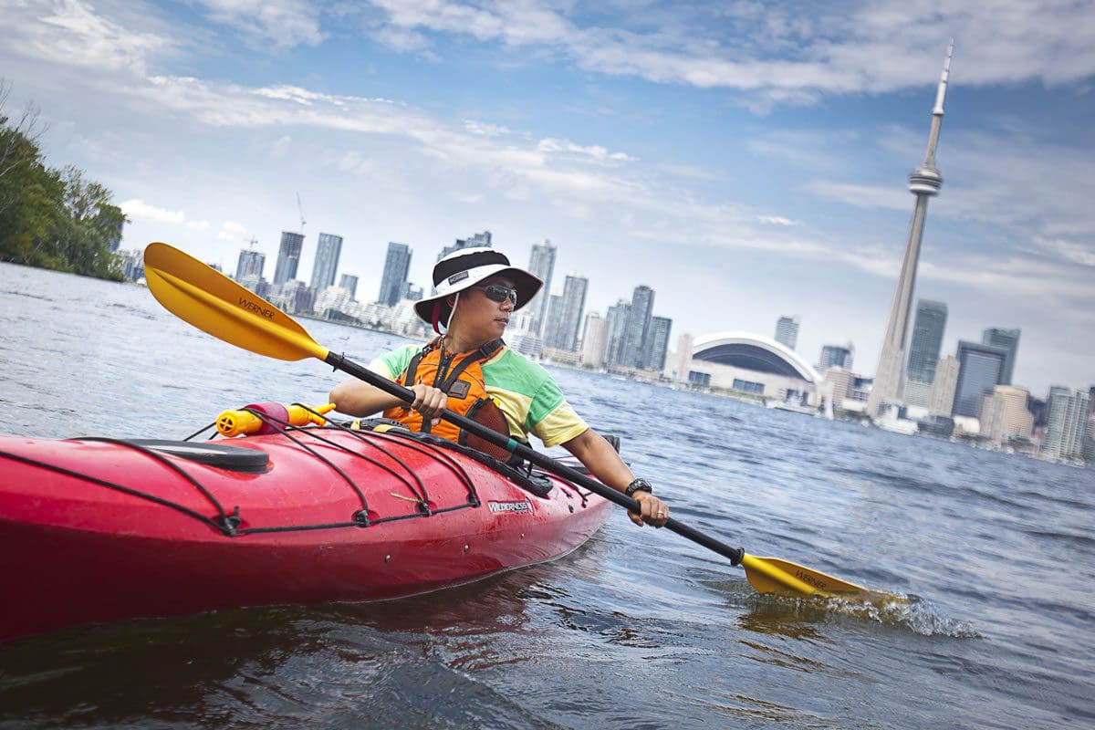 Paddling the waters in Toronto - Destination Ontario