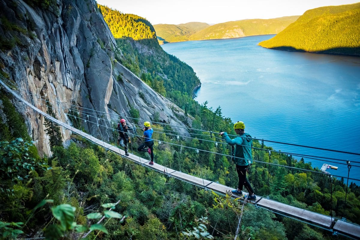 Walking in Fjord du Saguenay National Park - Quebec Tourism/Outpost