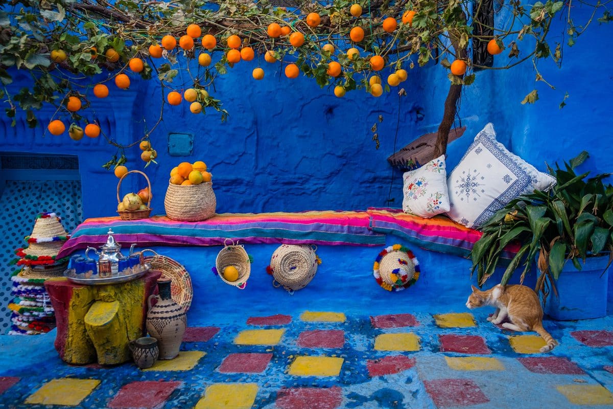 Blue city Chefchaouen, Morocco