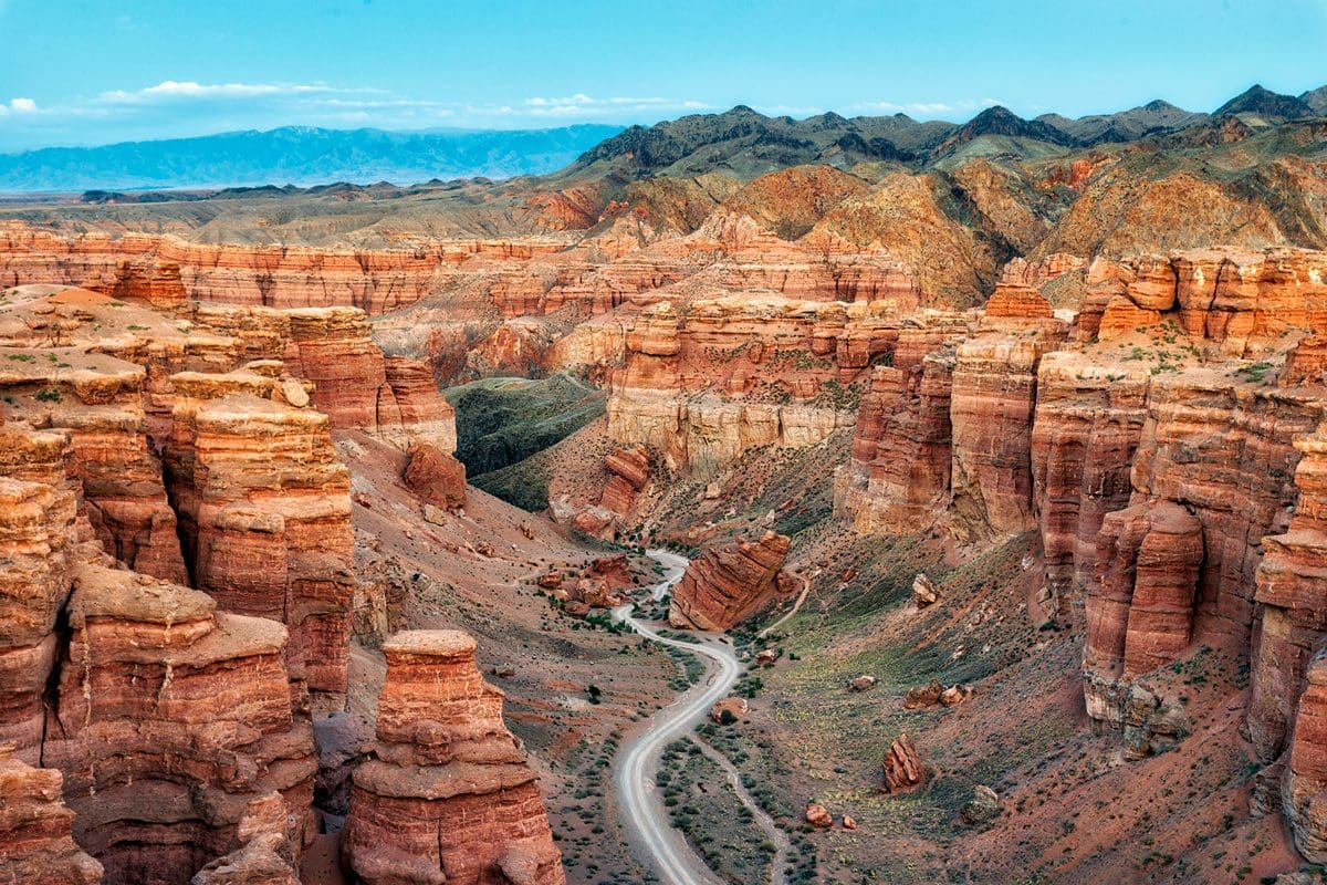 Charyn Canyon, southeast Kazakhstan