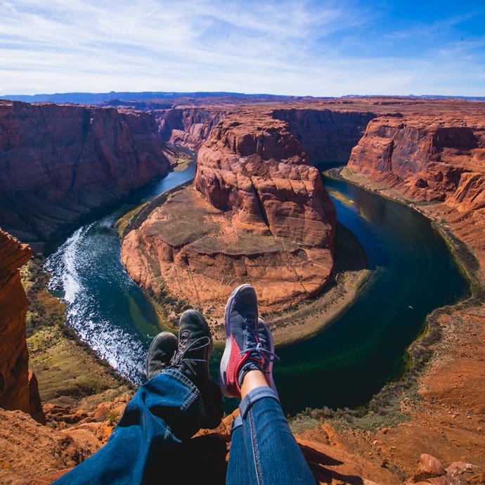 Horseshoe Bend couple Horseshoe Bend couple