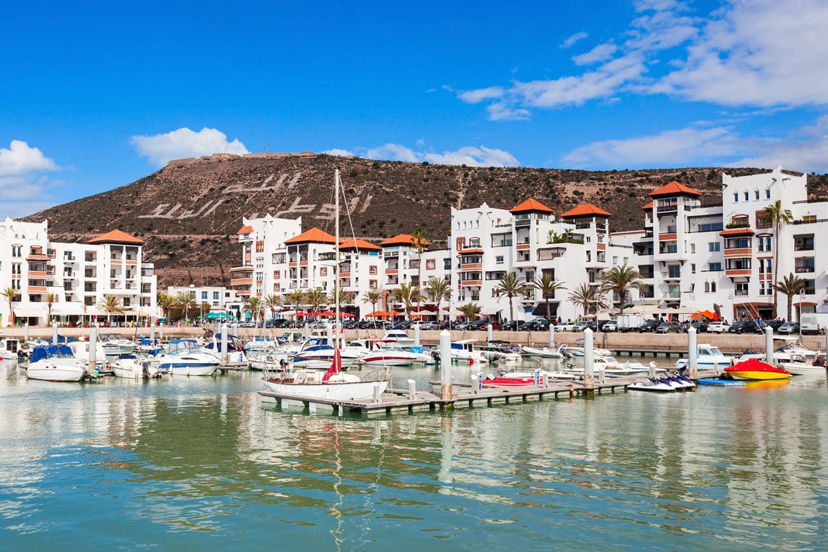 Marina harbour, Agadir