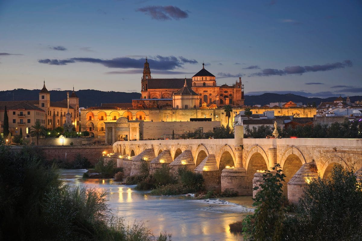Mesquita Cathedral at sunset, Cordoba