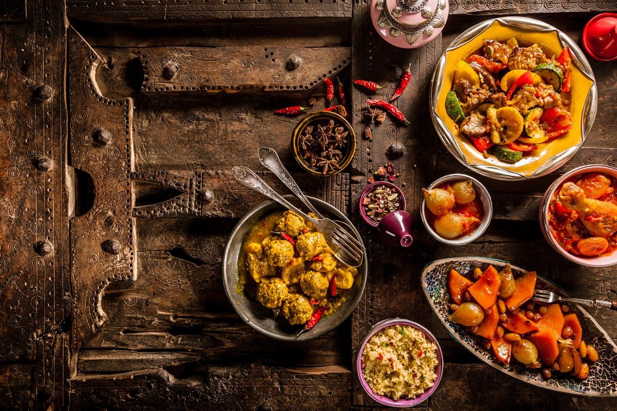 Tajine dishes, Morocco