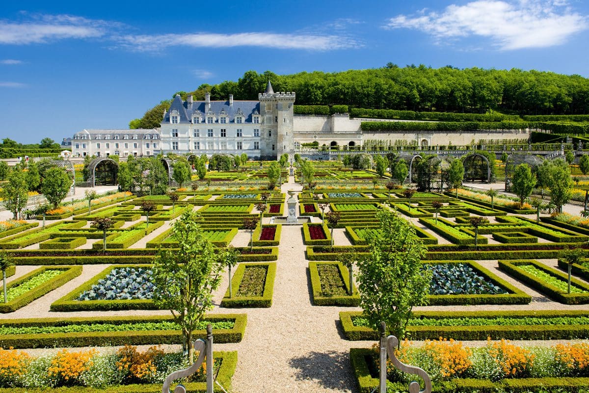 Villandry Castle and gardens, Loire