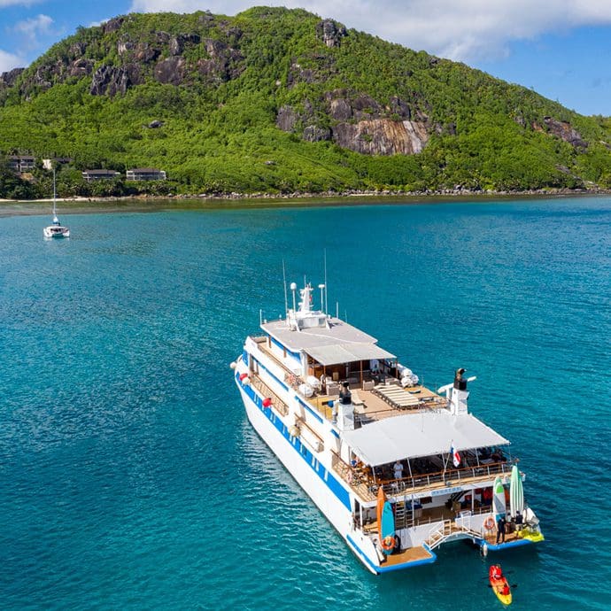 Garden of Eden cruise aboard the Pegasos