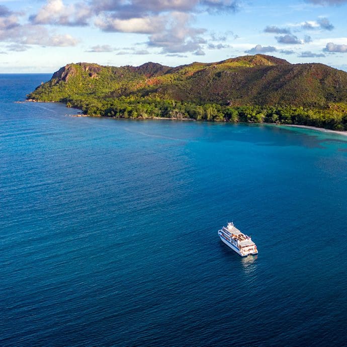 Pagasos yacht, Seychelles