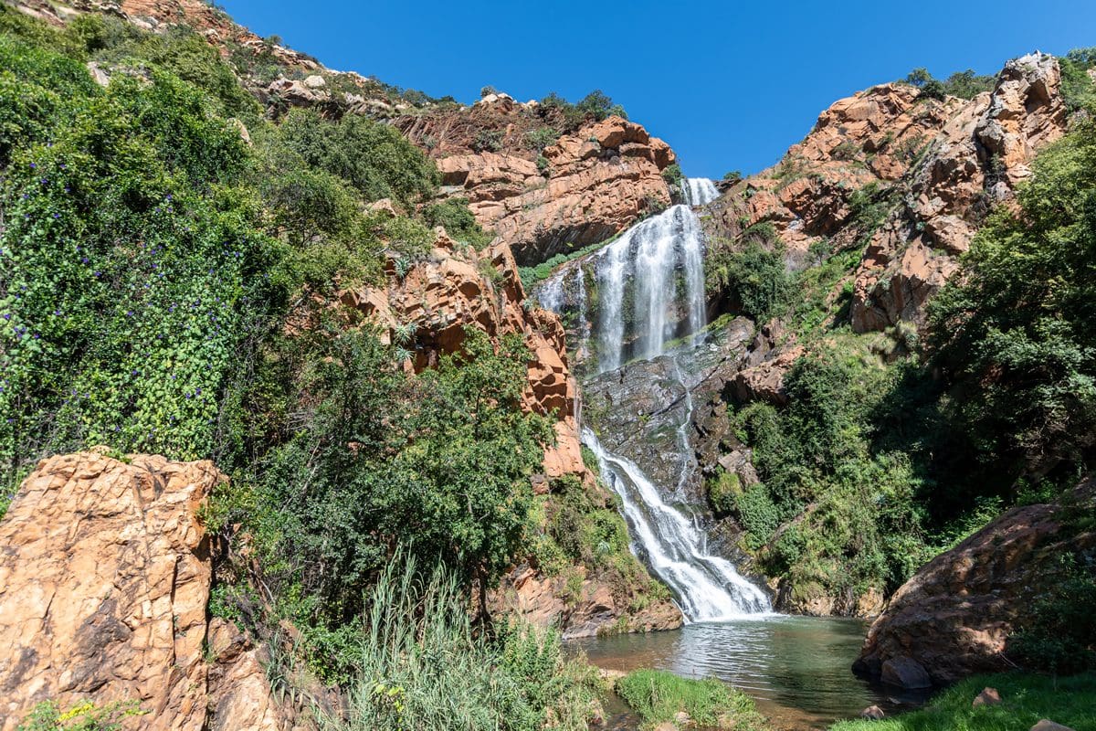 Waterfall at Walter Sissulu Botanical Garden, Johannesburg