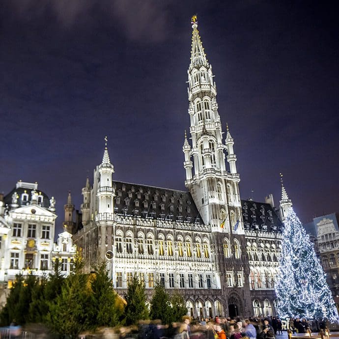 Brussels illuminated in winter - Visit Brussels/Eric Danhier