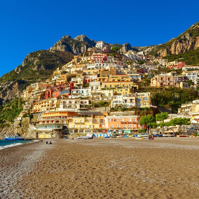 Positano coast view
