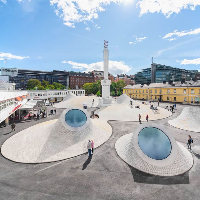 Example of the radical architecture of Helsinki - Visit Finland/Tuomas Uusiheimo