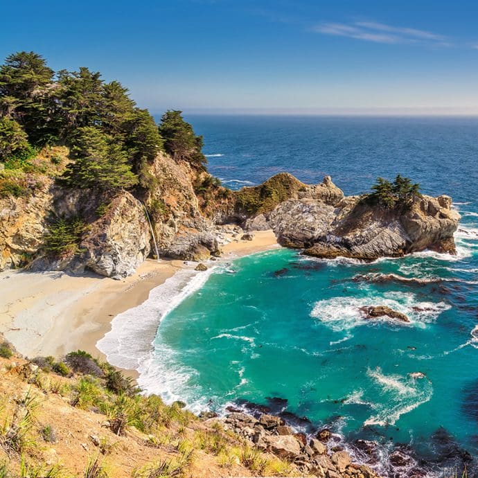 Julia Pfeiffer Beach, Big Sur, California