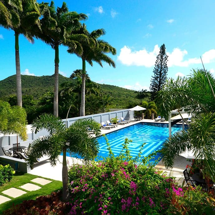 Montpelier Plantation Beach pool, Nevis